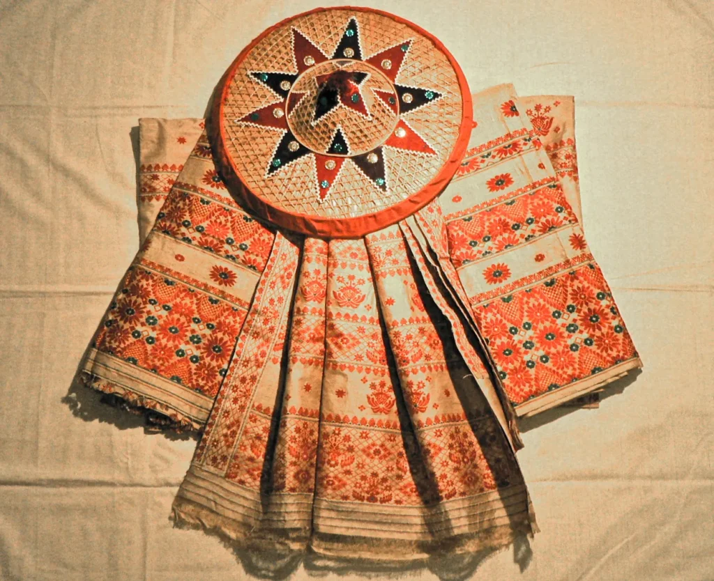 PhrankyCollection muga silk from assam india